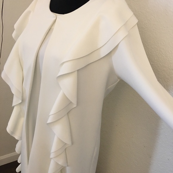 ESY Studio EY 2 piece white dress M - Picture 2 of 10